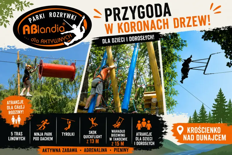 ABlandia - park rozrywki w Krościenku