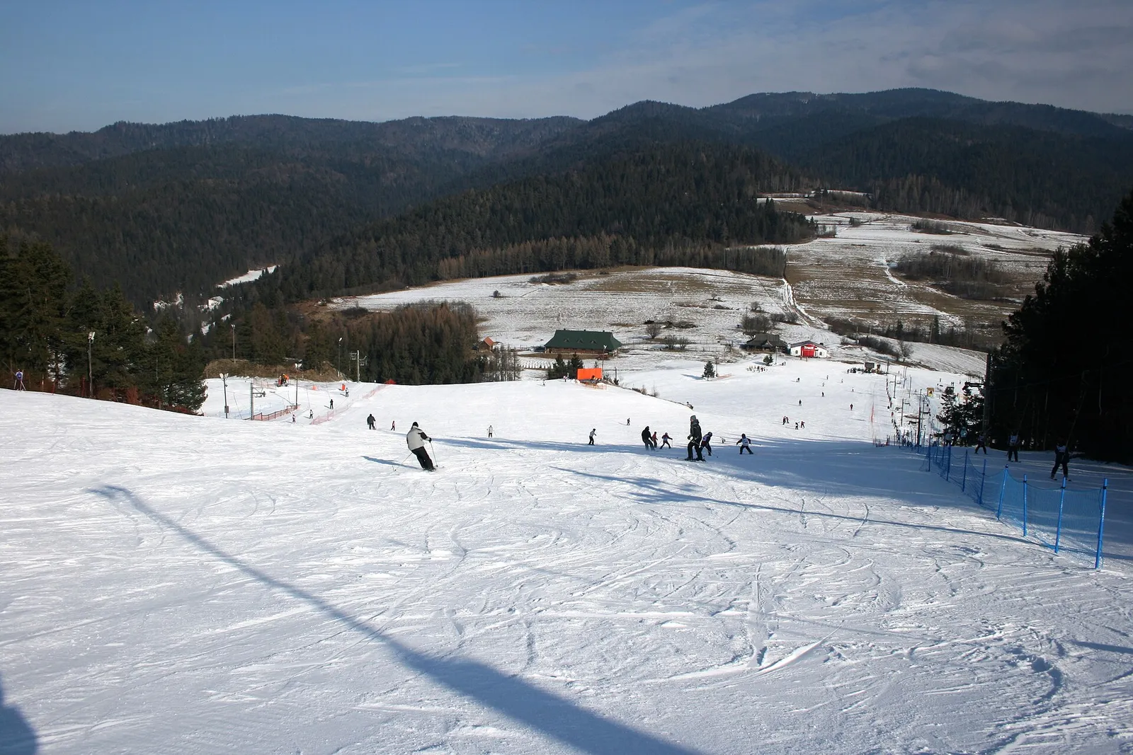 Czorsztyn-Ski i góra Wdżar