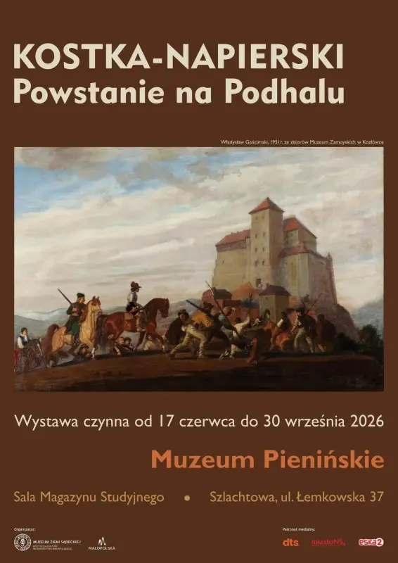Wystawa Kostka Napierski - powstanie na Podhalu